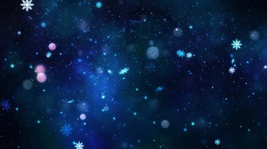 Noel temalı Görüntü, Yüksek Kaliteli Noel Sihirli Kar ve Kar Taneleri Bu Tatil Sezonu için Arkaplan Parıltısı