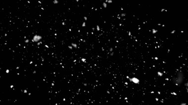 Gerçekçi Kar Düşüşü ve Kar Taneleri Arkaplan Görüntüsü, Yüksek Kaliteli Noel Karları ve Bu Tatil Mevsimleri için Kar Taneleri Arkaplanı