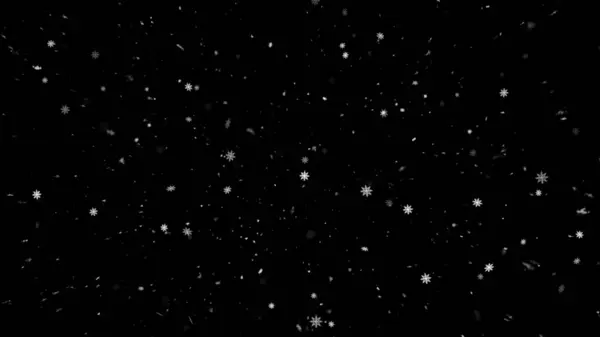 Gerçekçi Kar Düşüşü ve Kar Taneleri Arkaplan Görüntüsü, Yüksek Kaliteli Noel Karları ve Bu Tatil Mevsimleri için Kar Taneleri Arkaplanı