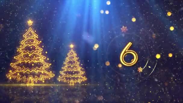 2024 Happy New Year Theme Hintergrundanimation Hochwertige Neujahrs Animation Für — Stockvideo