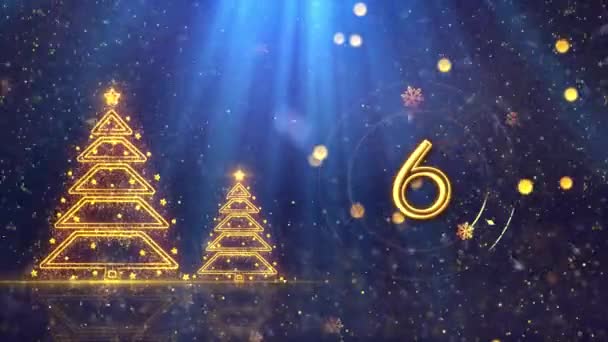 2024 Happy New Year Theme Background Animation High Quality New — Stock video