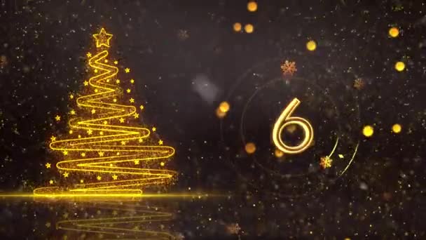 2024 Happy New Year Theme Background Animation Animation Nouvelle Année — Video