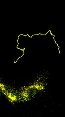 Mobil Dikey Çözünürlük 1080x1920 Pikseller, Uganda Ülke Dijital Giriş Açıcı Animasyonu, Teknoloji İçin Uygun, Turizm, Sunumlar, Spor Etkinlikleri