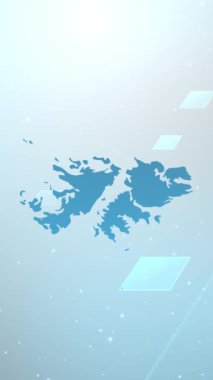 Mobil Dikey Çözünürlük 1080x1920 Pikseller, Falkland Adaları Ülke Haritası Kaydırma Arkaplan Açıcısı, Vatansever Programlar, Kurumsal Girişler, Turizm, Sunumlar İçin Uygun