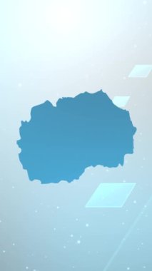 Mobil Dikey Çözünürlük 1080x1920 Piksel, Makedonya Ülke Harita Kaydırma Arkaplan Açıcı, Vatansever Programlar, Kurumsal Girişler, Turizm, Sunumlar İçin Uygun