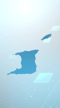 Mobil Dikey Çözünürlük 1080x1920 Pikseller, Trinidad ve Tobago Ülke Harita Kaydırma Arkaplan Açıcısı, Yurtsever Programlar, Kurumsal Girişler, Turizm, Sunumlar İçin Uygun
