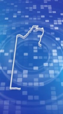 Mobil Dikey Çözünürlük 1080x1920 Piksel, Belize 3D Minimal Arkaplan Giriş, Çok Amaçlı Politika, Seçimler, Seyahat, Haberler ve Spor Olayları