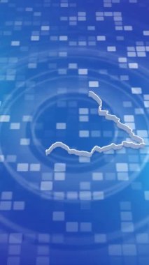 Mobil Dikey Çözünürlük 1080x1920 Piksel, Orta Afrika Cumhuriyeti 3D Minimal Arkaplan Giriş, Çok Amaçlı Politika, Seçimler, Seyahat, Haberler ve Spor Olayları İçin Kullanışlı