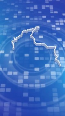 Mobil Dikey Çözünürlük 1080x1920 Piksel, Kolombiya 3D Minimal Arkaplan Haritası, Çok Amaçlı Politika, Seçimler, Seyahat, Haberler ve Spor Olayları İçin Kullanışlı