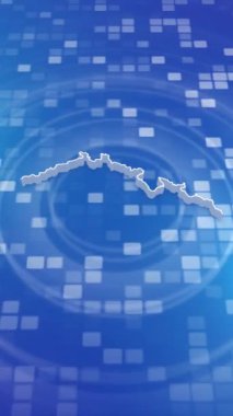 Mobil Dikey Çözünürlük 1080x1920 Piksel, Çek Cumhuriyeti 3D Minimal Arkaplan Giriş, Çok Amaçlı Politika, Seçimler, Seyahat, Haberler ve Spor Olayları İçin Kullanışlı