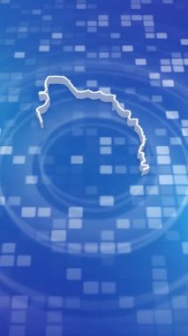 Mobil Dikey Çözünürlük 1080x1920 Piksel, Dominica 3D Minimal Arkaplan Giriş, Çok Amaçlı Politika, Seçimler, Seyahat, Haberler ve Spor Olayları İçin Kullanışlı