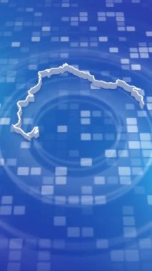 Mobil Dikey Çözünürlük 1080x1920 Pikseller, Ekvador 3D Minimal Arkaplan Haritası, Çok Amaçlı Politika, Seçimler, Seyahat, Haberler ve Spor Olayları İçin Kullanışlı