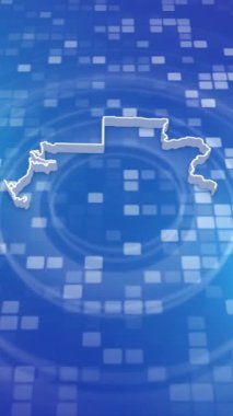 Mobil Dikey Çözünürlük 1080x1920 Piksel, Gabon 3D Minimal Arkaplan Haritası, Çok Amaçlı Politika, Seçimler, Seyahat, Haberler ve Spor Olayları İçin Kullanışlı