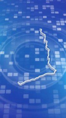 Mobil Dikey Çözünürlük 1080x1920 Piksel, Gana 3D Minimal Arkaplan Giriş, Çok Amaçlı Politika, Seçimler, Seyahat, Haberler ve Spor Olayları İçin Kullanışlı