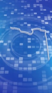 Mobil Dikey Çözünürlük 1080x1920 Piksel, Libya 3D Minimal Arkaplan Girişi, Çok Amaçlı Politika, Seçimler, Seyahat, Haberler ve Spor Olayları İçin Kullanışlı