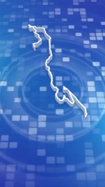 Mobil Dikey Çözünürlük 1080x1920 Pikseller, Malawi 3D Minimal Arkaplan Haritası, Çok Amaçlı Politika, Seçimler, Seyahat, Haberler ve Spor Olayları İçin Kullanışlı