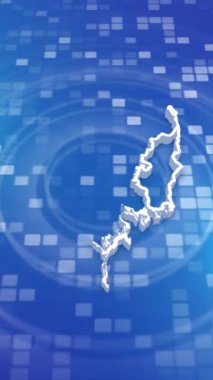 Mobil Dikey Çözüm 1080x1920 Pikseller, Palau 3D Minimal Arkaplan Haritası, Çok Amaçlı Politika, Seçimler, Seyahat, Haberler ve Spor Olayları İçin Kullanışlı