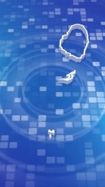 Mobil Dikey Çözünürlük 1080x1920 Pikseller, Saint Vincent ve Grenadines 3D Minimal Arkaplan Giriş, Çok Amaçlı Politika, Seçimler, Seyahat, Haber ve Spor Olayları İçin Kullanışlı