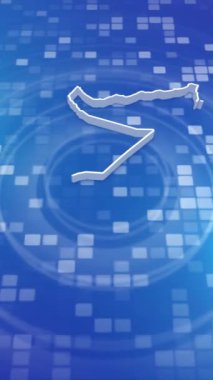 Mobil Dikey Çözünürlük 1080x1920 Pikseller, Somali 3D Minimal Arkaplan Haritası, Çok Amaçlı Politika, Seçim, Seyahat, Haberler ve Spor Olayları İçin Kullanışlı