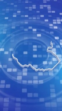 Mobil Dikey Çözünürlük 1080x1920 Piksel, Güney Sudan 3D Minimal Arkaplan Giriş, Çok Amaçlı Politika, Seçimler, Seyahat, Haberler ve Spor Olayları İçin Kullanışlı