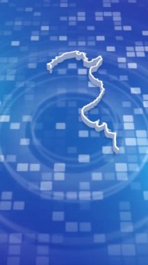 Mobil Dikey Çözünürlük 1080x1920 Pikseller, Tunus 3D Minimal Arkaplan Giriş, Çok Amaçlı Politika, Seçimler, Seyahat, Haberler ve Spor Olayları İçin Kullanışlı