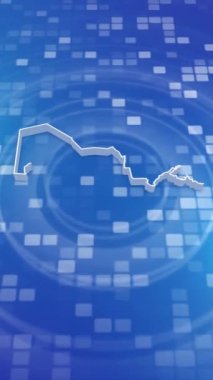 Mobil Dikey Çözünürlük 1080x1920 Piksel, Özbekistan 3D Minimal Arkaplan Girişi, Çok Amaçlı Politika, Seçimler, Seyahat, Haberler ve Spor Olayları İçin Kullanışlı