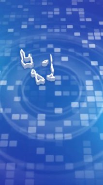 Mobil Dikey Çözünürlük 1080x1920 Pikseller, Vanuatu 3D Minimal Arkaplan Haritası, Çok Amaçlı Politika, Seçimler, Seyahat, Haberler ve Spor Olayları İçin Kullanışlı