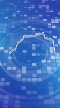 Mobil Dikey Çözünürlük 1080x1920 Pikseller, Vatikan 3D Minimal Arkaplan Haritası, Çok Amaçlı Politika, Seçim, Seyahat, Haberler ve Spor Olayları İçin Kullanışlı