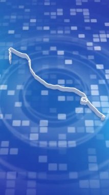 Mobil Dikey Çözünürlük 1080x1920 Pikseller, Curacao 3D Minimal Arkaplan Haritası, Çok Amaçlı Politika, Seçimler, Seyahat, Haberler ve Spor Olayları İçin Kullanışlı