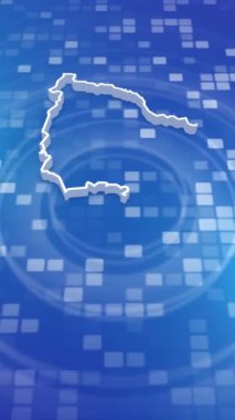 Mobil Dikey Çözünürlük 1080x1920 Piksel, Norfolk Adası 3D Minimal Arkaplan Haritası, Çok Amaçlı Politika, Seçimler, Seyahat, Haberler ve Spor Olayları İçin Kullanışlı