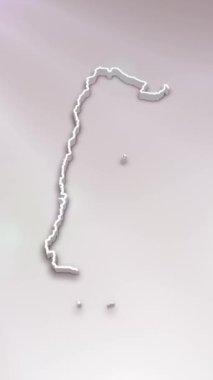 Mobil Dikey Çözünürlük 1080x1920 Piksel, Arjantin 3D Beyaz Arkaplan Haritası, Çok Amaçlı Politika, Seçimler, Seyahat, Haberler ve Spor Olayları İçin Kullanışlı