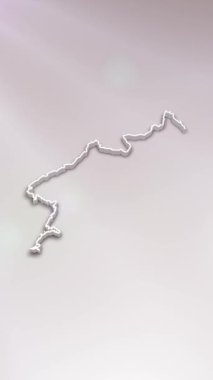 Mobil Dikey Çözünürlük 1080x1920 Pikseller, Kuzey Kore Beyaz Arkaplan hakkında 3D Harita Giriş, Çok Amaçlı Politika, Seçim, Seyahat, Haberler ve Spor Olayları