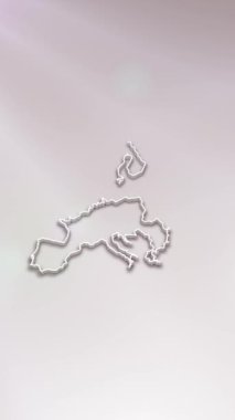 Mobil Dikey Çözünürlük 1080x1920 Piksel, Avrupa Birliği 3D Beyaz Arkaplan Giriş, Çok Amaçlı Politika, Seçimler, Seyahat, Haberler ve Spor Olayları İçin Kullanışlı