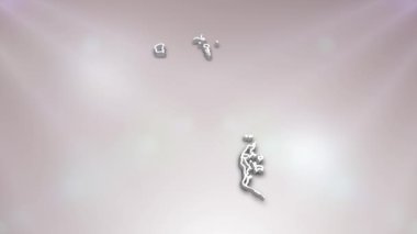 Ülke Haritasında Bahreyn Bayrağı, Siyaset, Seçim, Seyahat, Haber ve Spor Etkinlikleri ve Sunumlar İçin Uygun 3D Harita Bayrak Açacağı