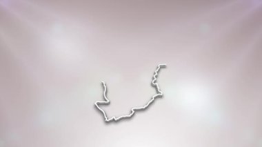 Ülke Haritasında Çad Bayrağı, Siyaset, Seçim, Seyahat, Haber ve Spor Etkinlikleri ve Sunumlar İçin Uygun 3D Bayrak Açacak