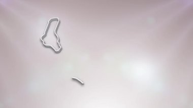 Ülke Haritasında Komoros Bayrağı, Siyaset, Seçim, Seyahat, Haberler ve Spor Olayları ve Sunumlar İçin Uygun 3D Harita Açacağı