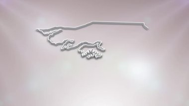 Ülke Haritasında Gine Bissau Bayrağı, Siyaset, Seçim, Seyahat, Haberler ve Spor Etkinlikleri ve Sunumları İçin Uygun 3D Harita Açacağı