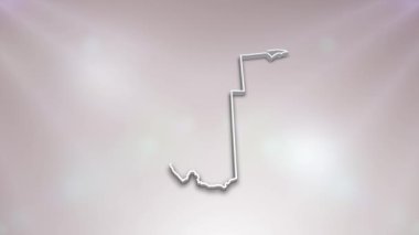 Ülke Haritasında Namibya Bayrağı, Siyaset, Seçim, Seyahat, Haber ve Spor Etkinlikleri ve Sunumlar İçin Uygun 3D Harita Açacağı