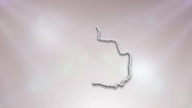 Ülke Haritasında Paraguay Bayrağı, Siyaset, Seçim, Seyahat, Haberler ve Spor Olayları ve Sunumlar İçin Uygun 3D Harita Açacağı