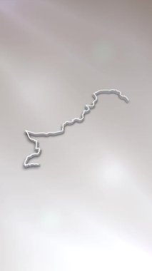 Mobil Dikey Çözünürlük 2160x3840 Piksel, Ülke Haritasında Pakistan Bayrağı, 3D Harita Açacağı, Siyaset, Seçim, Seyahat, Haberler ve Spor Olayları ve Sunumlar İçin Uygun