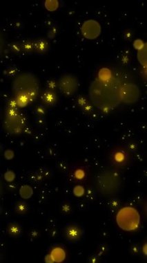 Mobil Dikey Çözünürlük 2160 x 3840 Piksel, Yılbaşı Mutlu Kış Arkaplanı Kusursuz Döngü, Mobil Videolar için Dikey Çözünürlük, Noel, Yeni Yıl, Kış Promosyonları, Tatil Açılışları