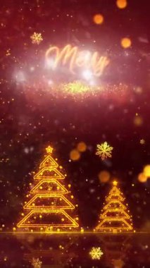 Mobil Dikey Çözünürlük 2160 x 3840 Piksel, Mutlu Noel Dilekleri Arkaplanı, Mobil Videolar için Dikey Çözünürlük, Noel için Uygun, Yeni Yıl, Kış Promosyonu, Tatil Açılışları