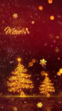 Mobil Dikey Çözünürlük 2160 x 3840 Piksel, Mutlu Noel Dilekleri Arkaplanı, Mobil Videolar için Dikey Çözünürlük, Noel için Uygun, Yeni Yıl, Kış Promosyonu, Tatil Açılışları