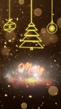 Mobil Dikey Çözünürlük 2160 x 3840 Piksel, Mutlu Noel Dilekleri Arkaplanı, Mobil Videolar için Dikey Çözünürlük, Noel için Uygun, Yeni Yıl, Kış Promosyonu, Tatil Açılışları