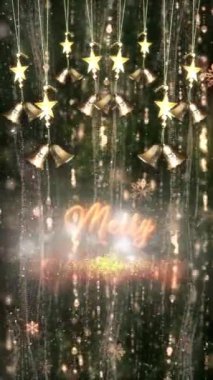 Mobil Dikey Çözünürlük 2160 x 3840 Piksel, Mutlu Noel Dilekleri Arkaplanı, Mobil Videolar için Dikey Çözünürlük, Noel için Uygun, Yeni Yıl, Kış Promosyonu, Tatil Açılışları