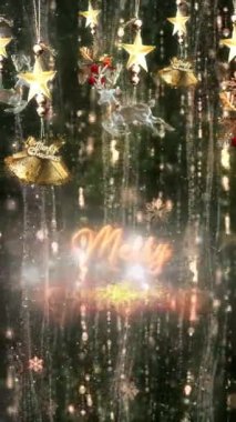 Mobil Dikey Çözünürlük 2160 x 3840 Piksel, Mutlu Noel Dilekleri Arkaplanı, Mobil Videolar için Dikey Çözünürlük, Noel için Uygun, Yeni Yıl, Kış Promosyonu, Tatil Açılışları