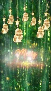 Mobil Dikey Çözünürlük 2160 x 3840 Piksel, Mutlu Noel Dilekleri Arkaplanı, Mobil Videolar için Dikey Çözünürlük, Noel için Uygun, Yeni Yıl, Kış Promosyonu, Tatil Açılışları
