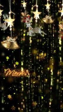 Mobil Dikey Çözünürlük 2160 x 3840 Piksel, Mutlu Noel Dilekleri Arkaplanı, Mobil Videolar için Dikey Çözünürlük, Noel için Uygun, Yeni Yıl, Kış Promosyonu, Tatil Açılışları