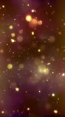 Mobil Dikey Çözünürlük 2160 x 3840 Piksel, Yılbaşı Mutlu Kış Arkaplanı Kusursuz Döngü, Mobil Videolar için Dikey Çözünürlük, Noel, Yeni Yıl, Kış Promosyonları, Tatil Açılışları