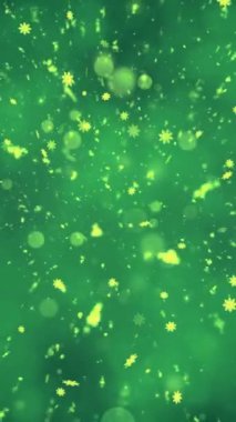 Mobil Dikey Çözünürlük 2160 x 3840 Piksel, Yılbaşı Mutlu Kış Arkaplanı Kusursuz Döngü, Mobil Videolar için Dikey Çözünürlük, Noel, Yeni Yıl, Kış Promosyonları, Tatil Açılışları